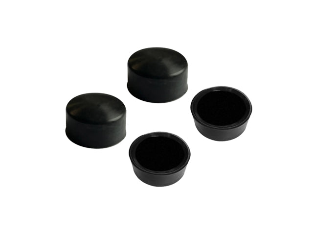 Nc 18 Nut Cover .68" (17.3Mm) Hex X .39" (9.9Mm) Blackout. Heat-Proof Silicone. 4-Pc S