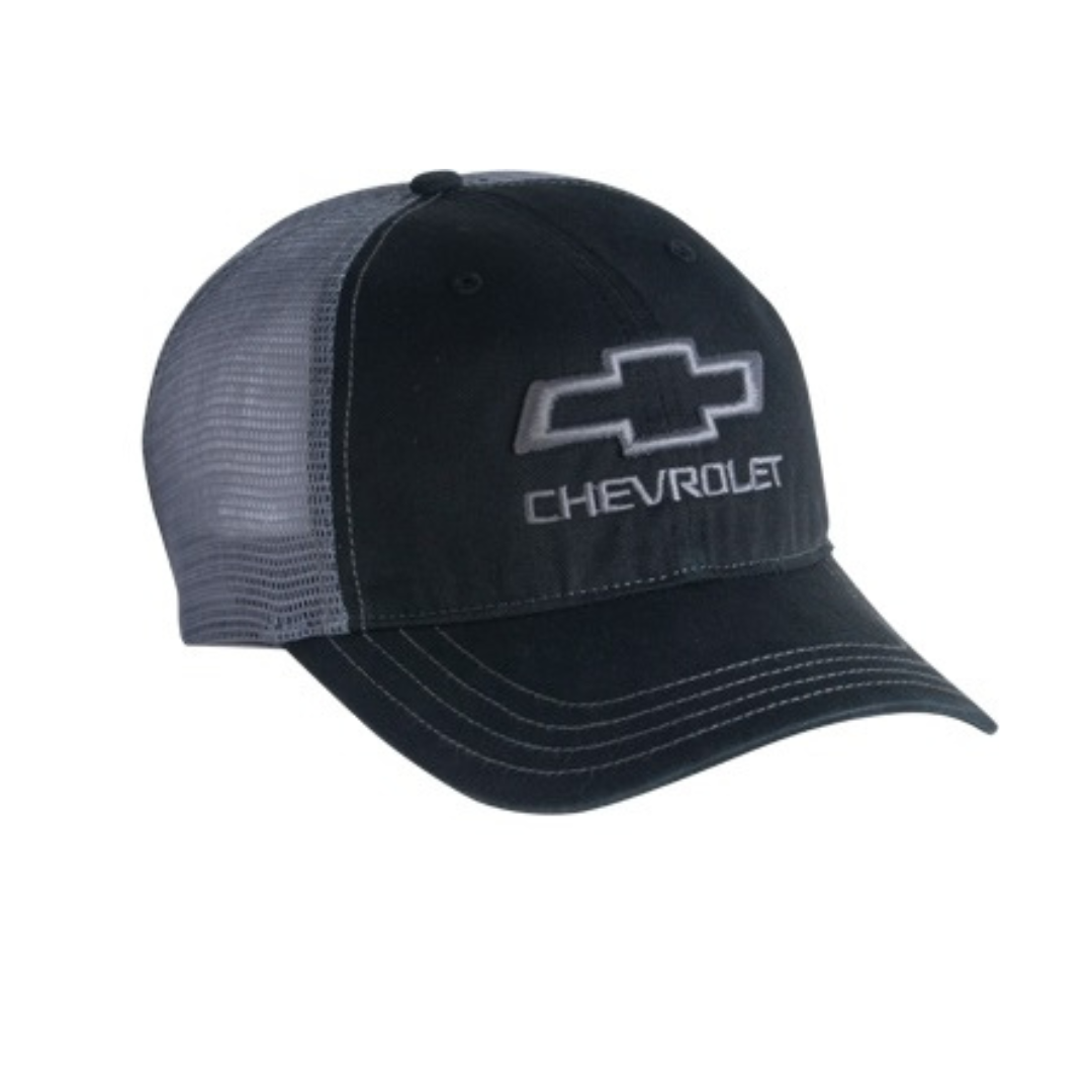 Chevrolet Open Bowtie Garment Washed Trucker Hat