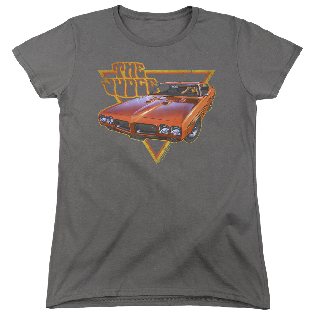 Pontiac Judged Women's Short Sleeve - Charcoal