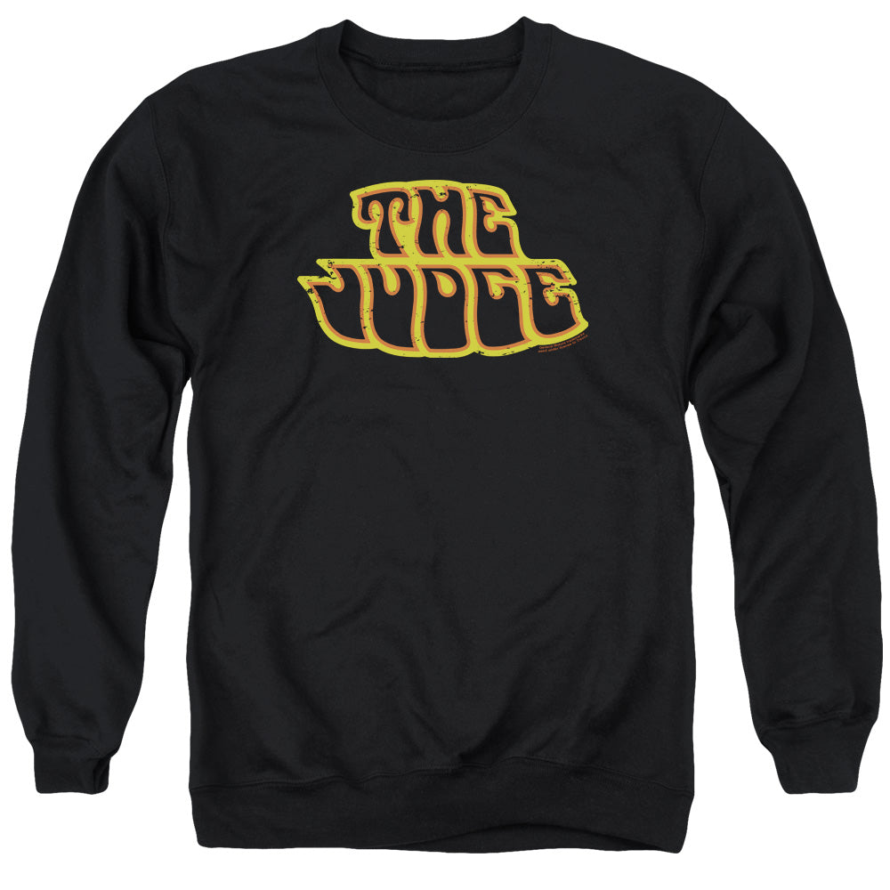 Pontiac Judge Logo Adult Crewneck Sweatshirt - Black
