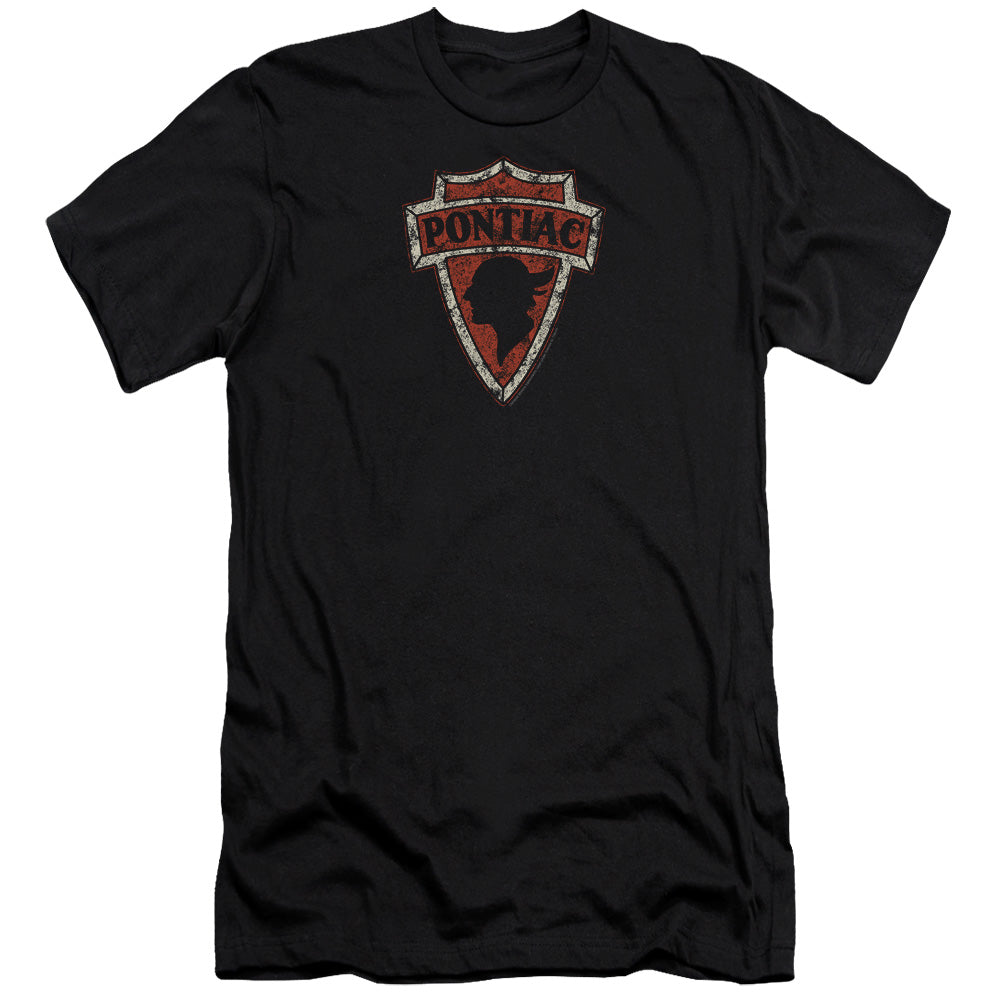 Pontiac Early Arrowhead Premium Canvas Adult Slim Fit 30/1 - Black