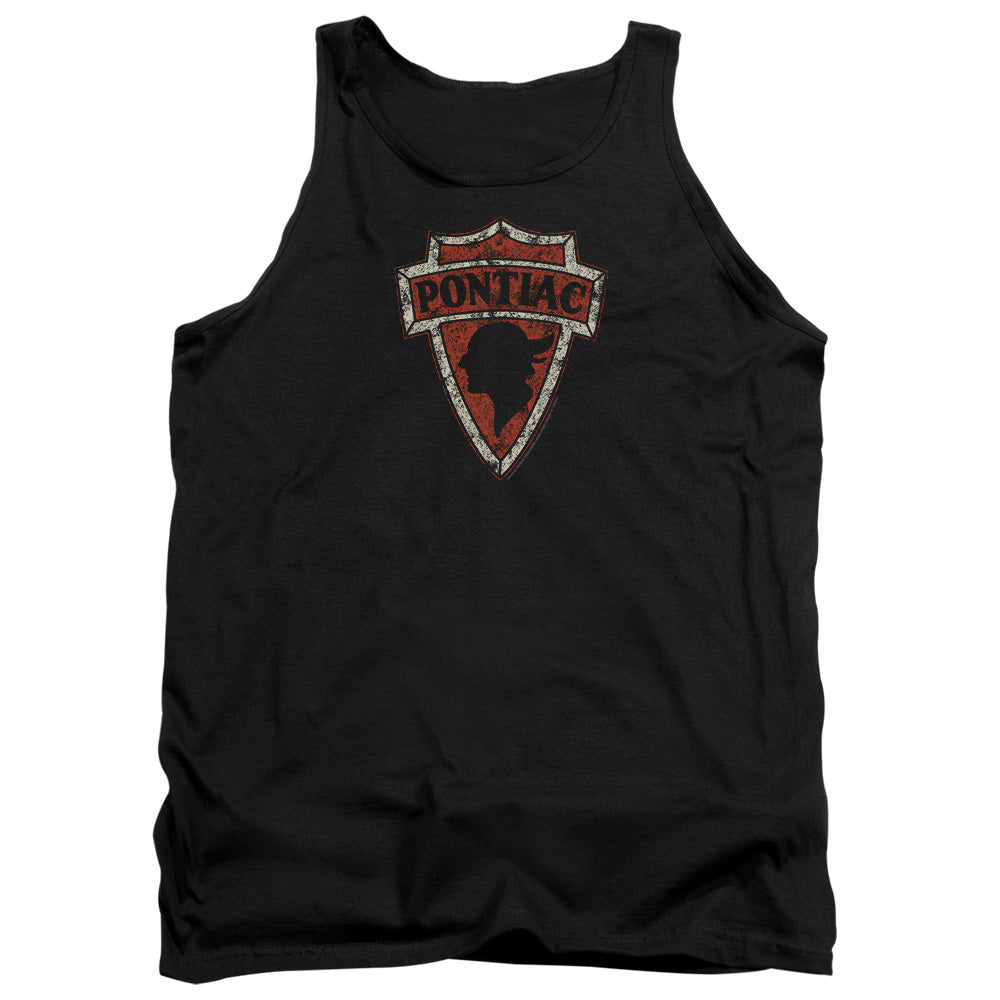 Pontiac Early Arrowhead Adult Tank Top - Black