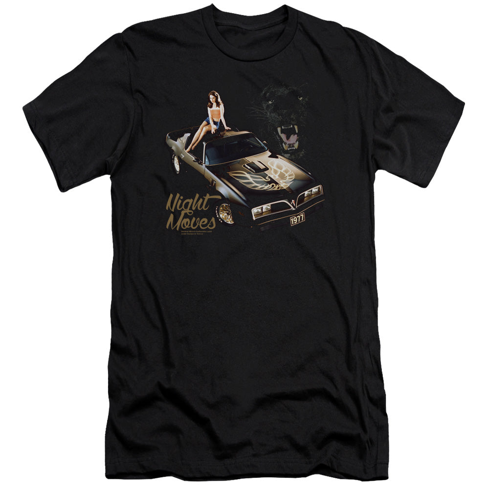 Pontiac Night Moves-Premium Canvas Adult Slim Fit 30/1-Black