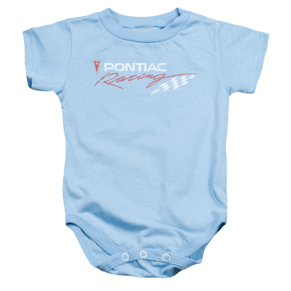 Pontiac Racing Rough Hewn-Infant Snapsuit-Light Blue