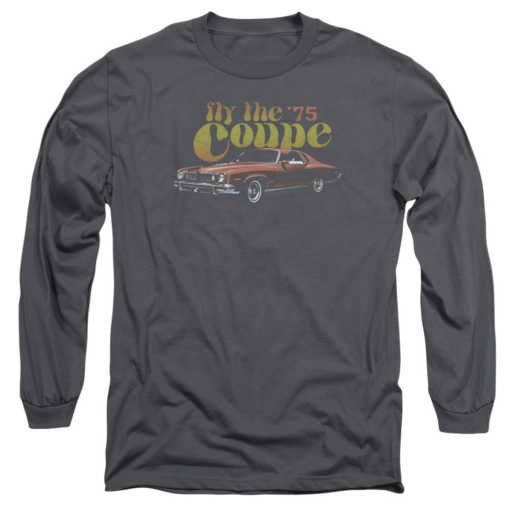 Pontiac Fly The Coupe Adult Long Sleeve - Charcoal