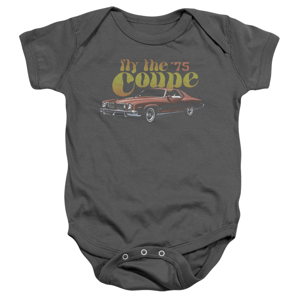 Pontiac Fly The Coupe Infant Snapsuit - Charcoal