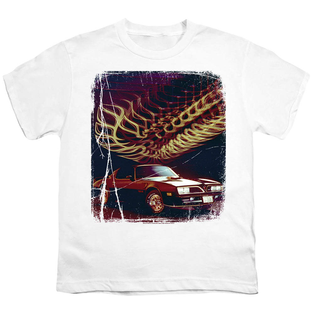 Pontiac Firebird 77 Youth Short Sleeve - White