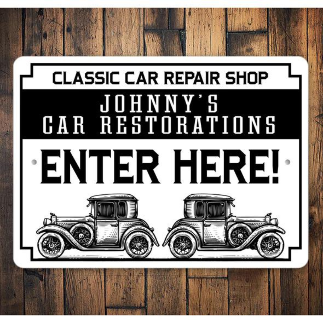 personalized-classic-car-repair-shop-aluminum-sign