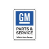 personalized-gm-parts-service-aluminum-sign