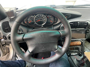 1996-04 Porsche Boxster steering wheel cover - 4-spoke