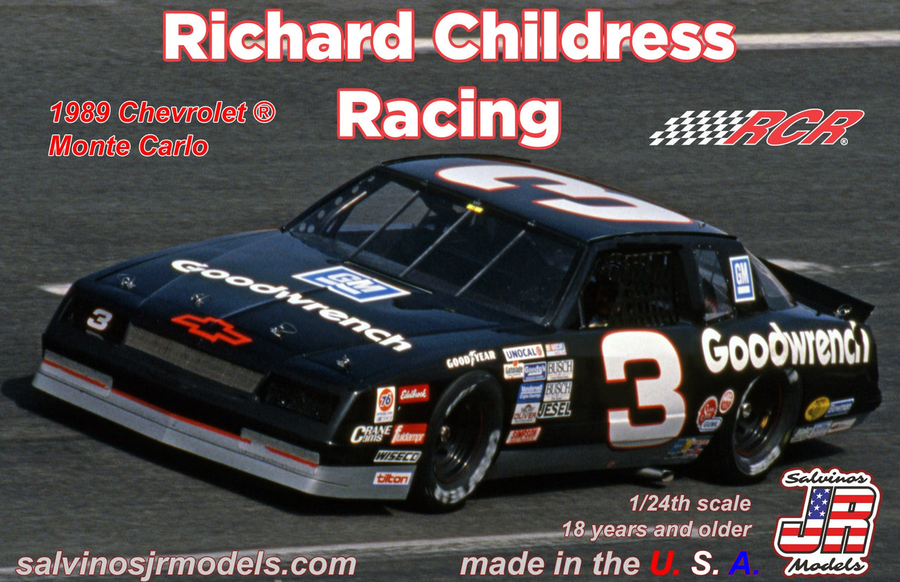 Richard Childress #3 GM Goodwrench 1989 Chevrolet Monte Carlo Model Car