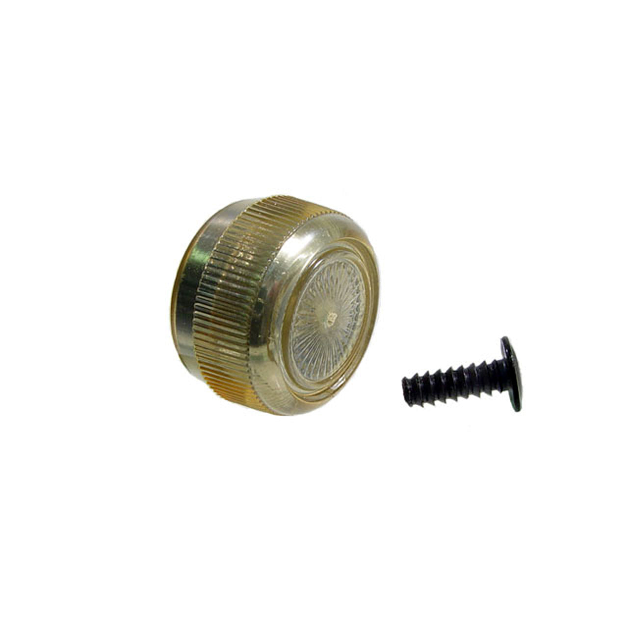 Rp 400-B Window Crank Handle Knob And Attaching Parts Clear Each Ford Bronco 1974, Country Sedan 1974, Country Squire 1974, Courier 1974