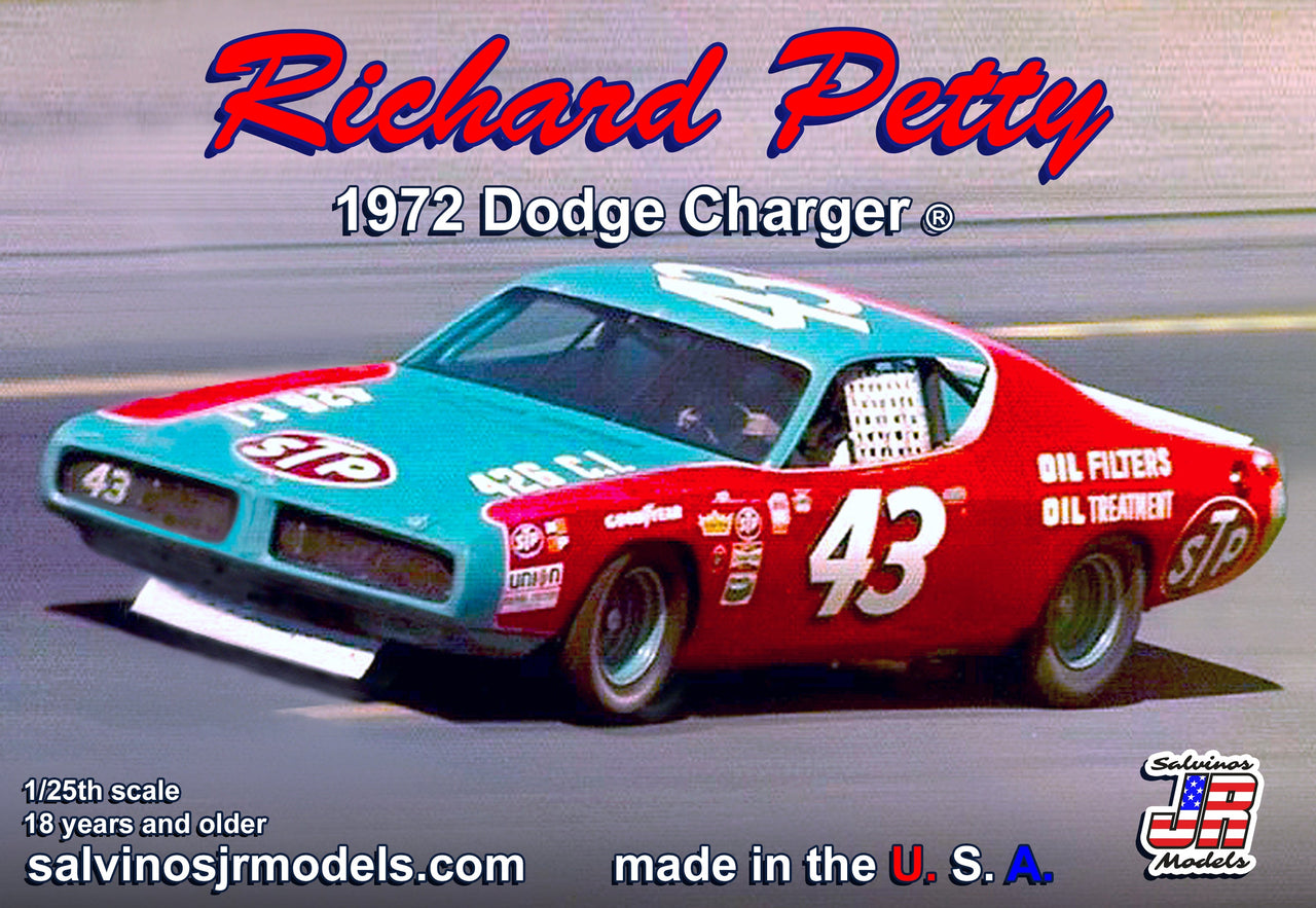 Richard Petty 1972 Dodge Charger Talladega Model Car