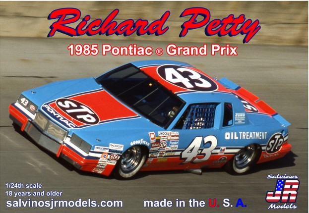Richard Petty #43 1985 Pontiac Grand Prix Model Car