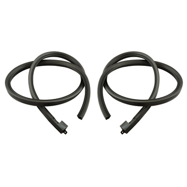 Rr 6400-C Roof Rail Seals, Pair Ford Mustang 1969-1970 C9Zz 6551222, C9Zz 6551222-A, C9Zz 6551223, C9Zz 6551223-A