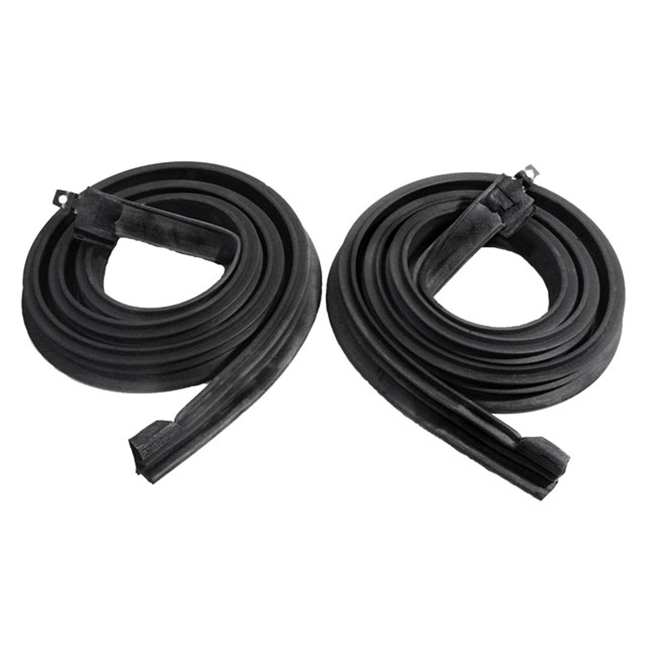 Rr 6902 Molded Roof Rail Seals, For 2-Door Hardtop 69-1/2" Long Ford Mustang 1967-1968