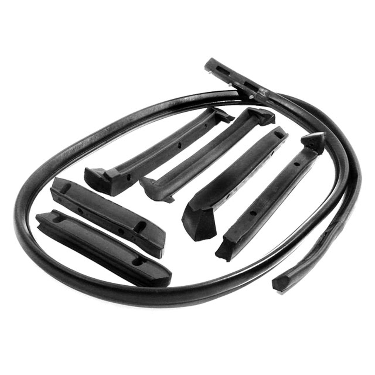 Rr 8696-A Convertible Top Rail Kit Chevrolet Corvette 1986-1996
