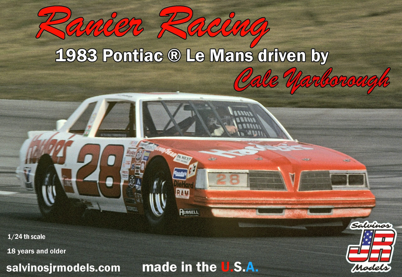 Rainier Racing 1983 Pontiac LeMans Driven by Cale Yarborough Model Car