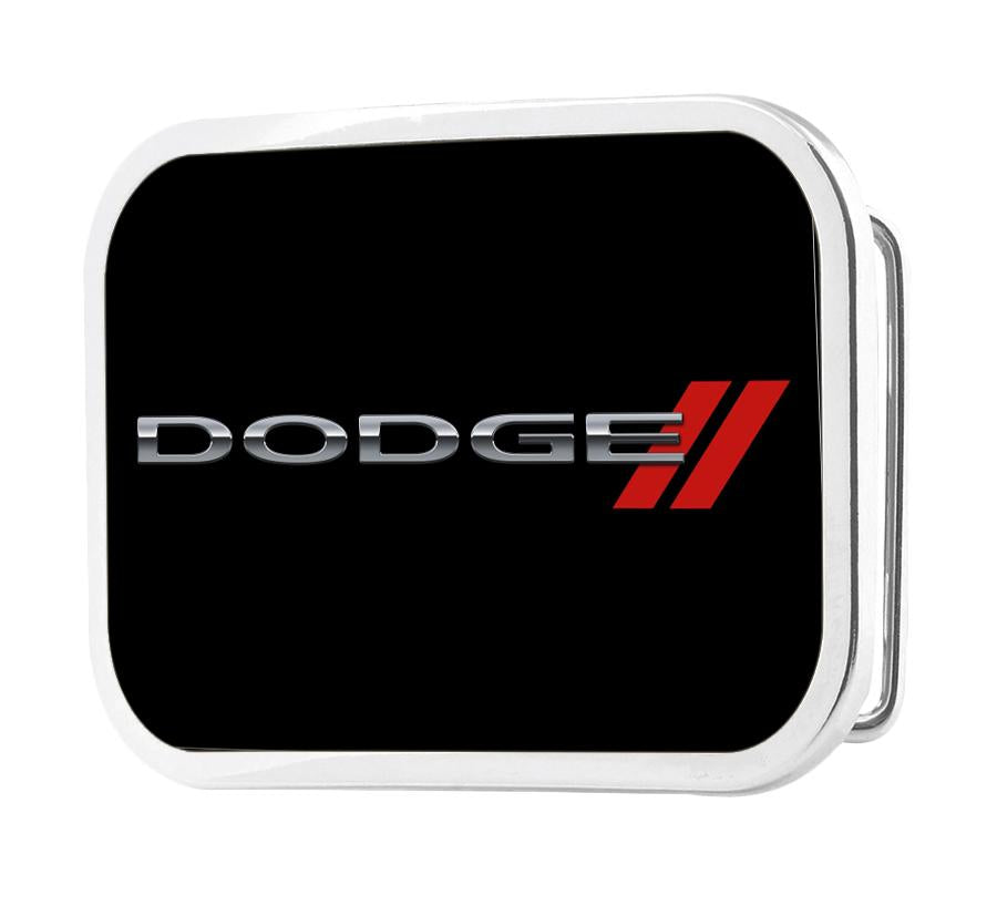 Dodge Red Rhombus FCG Chrome Rock Star Buckle