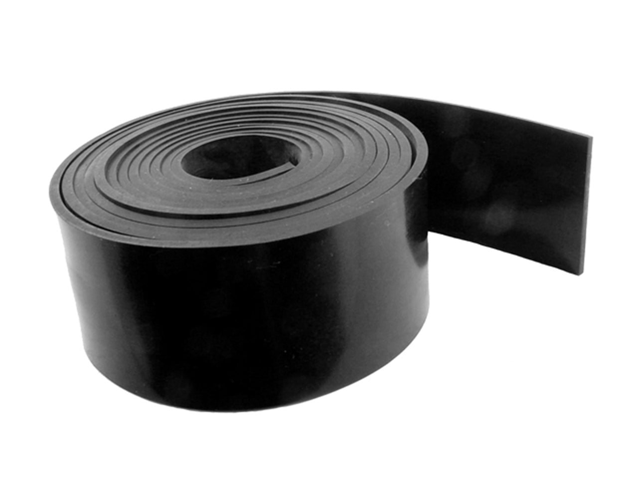 S 18-029F Solid Rubber Sheet 2" Wide X 9' Long X 1/8" Thick Each