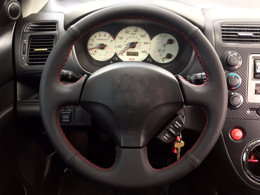 2001-05 Honda Civic steering wheel cover - Type-R / SiR