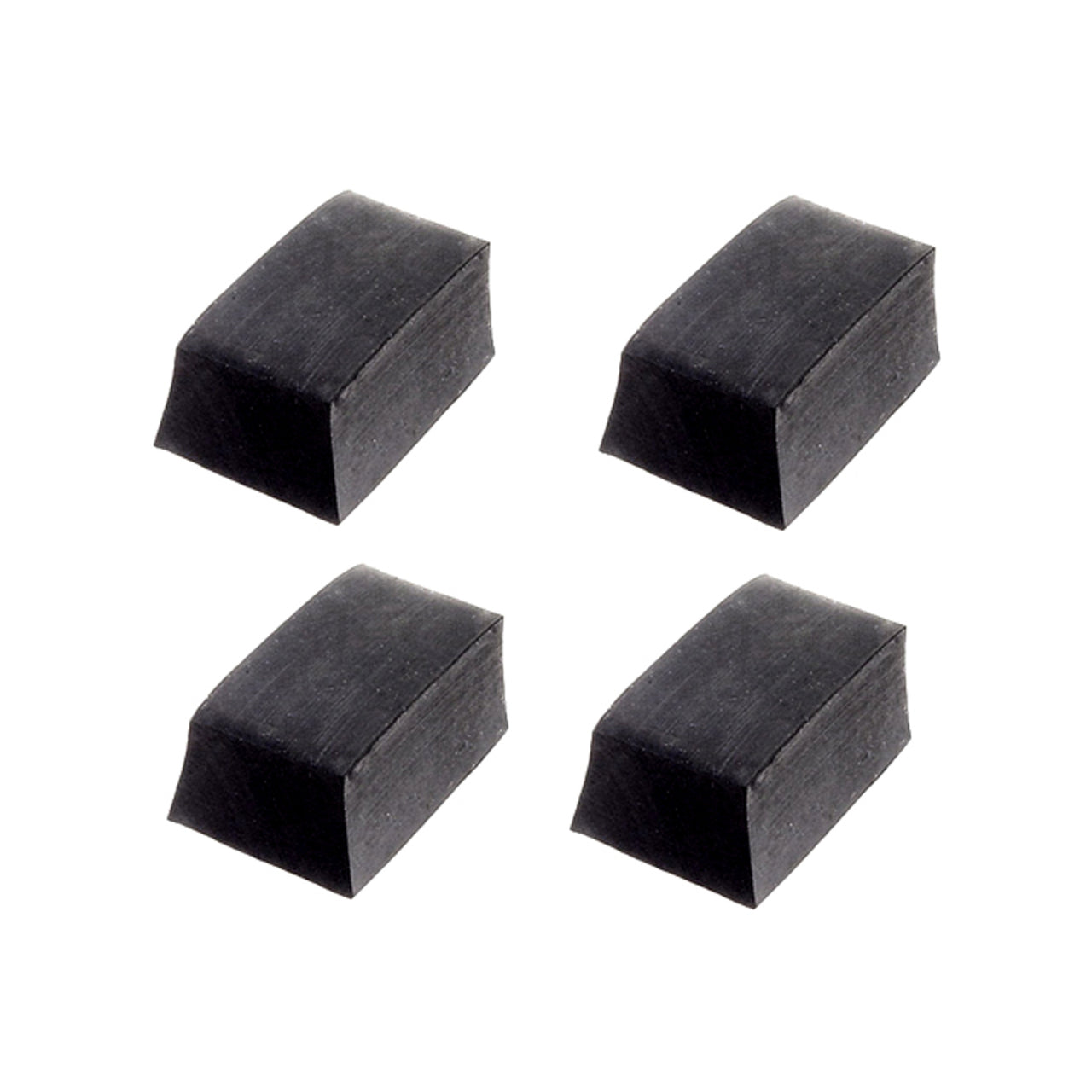 Sb 12-Set Hood Latch Bumpers 1" X 3/4" X 7/16" High 4-Piece Set Chevrolet International 1929, National 1928, Universal 1930
