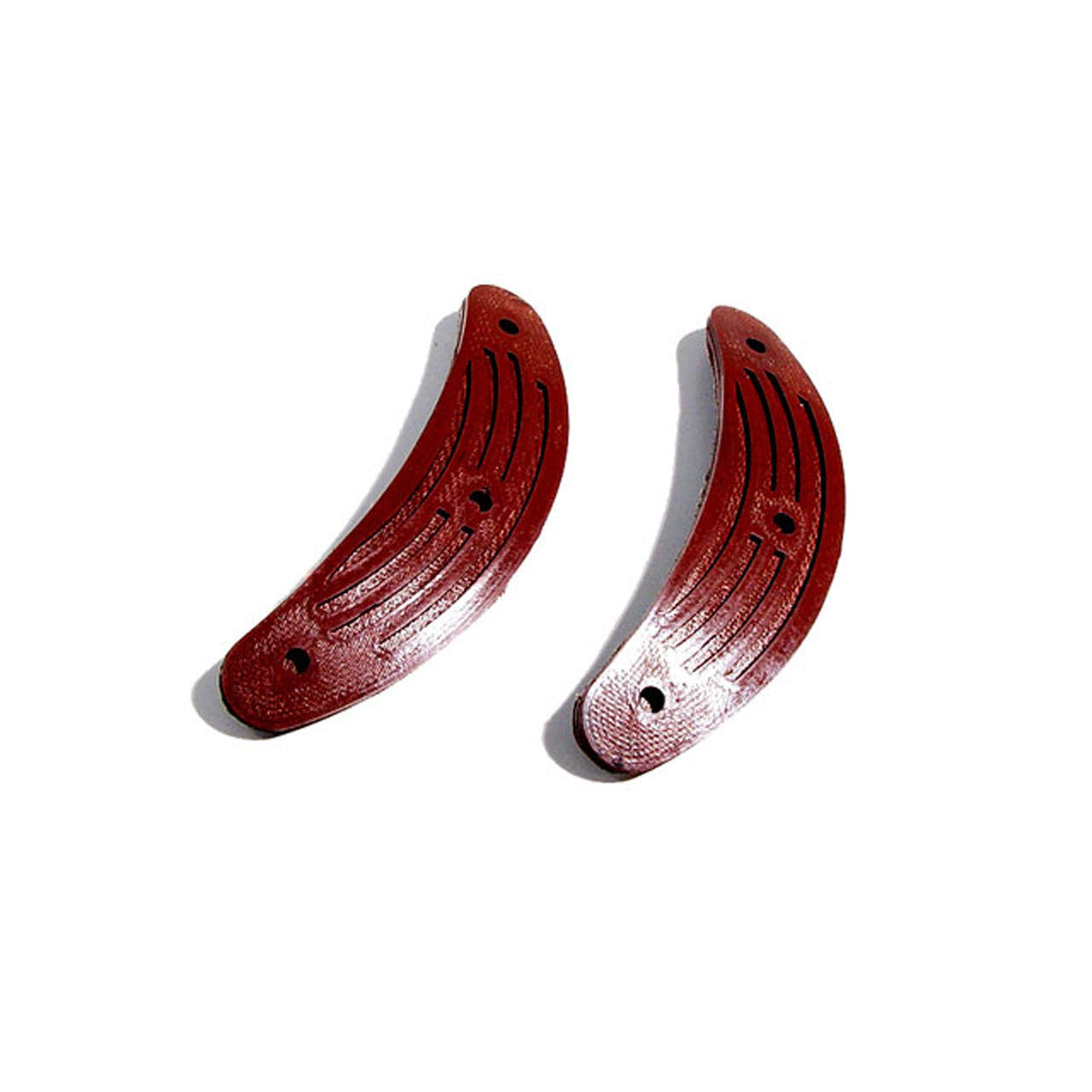 Sb 200-A Seat Bumper Brown 35/16" Long X 13/16" Wide Pair Buick Roadmaster Series 70 1946-1948, Series 40 1946-1948, Super Series 50 1946-1948