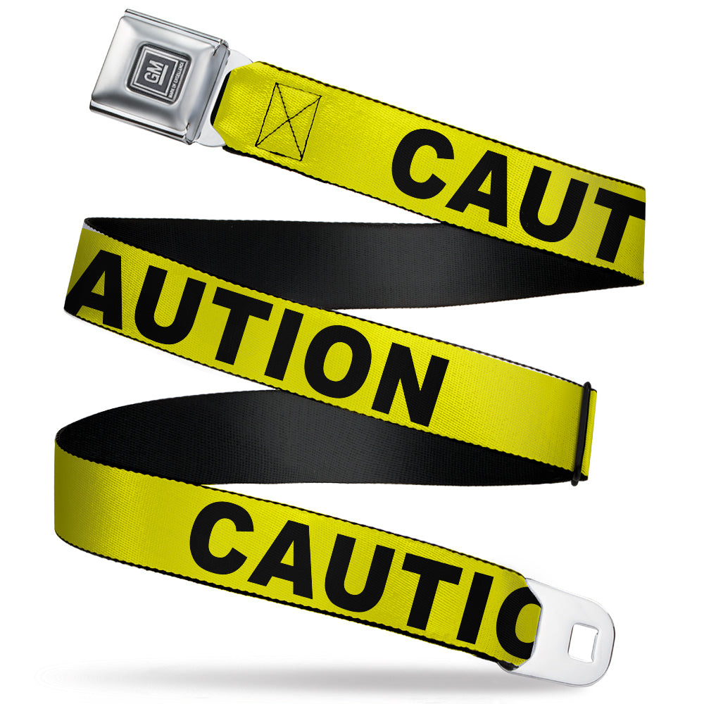 GM Seatbelt Belt - CAUTION