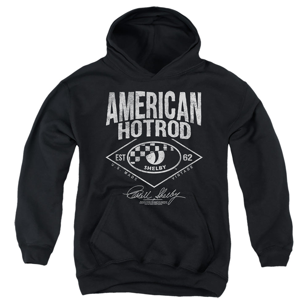 carroll-shelby-american-hotrod-youth-hooded-sweatshirt-black-xl-YFTH-01-XL.SHLB10002-classic-auto-store