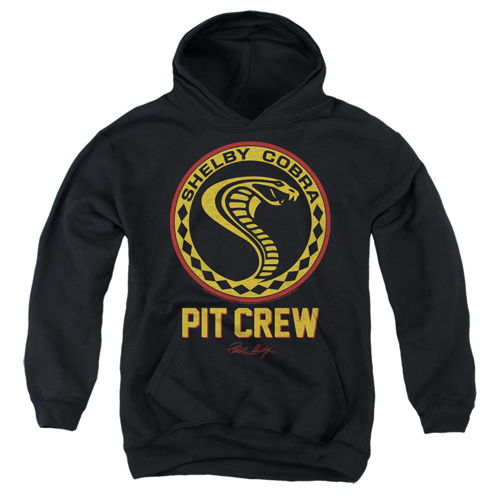 carroll-shelby-vintage-pit-crew-badge-youth-hooded-sweatshirt-black-xl-YFTH-01-XL.SHLB10008-classic-auto-store