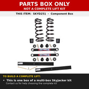 Skyjacker D251 Component Box - Parts box only, not a complete lift kit