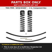 Skyjacker JC301BLT Component Box - Parts box only, not a complete lift kit