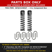 Skyjacker JC3158SLT Component Box - Parts box only, not a complete lift kit