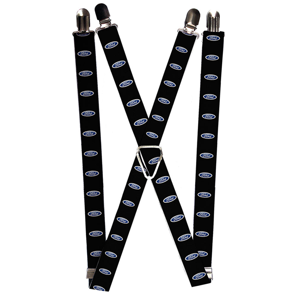 Ford Oval Logo Suspenders - 1.0"