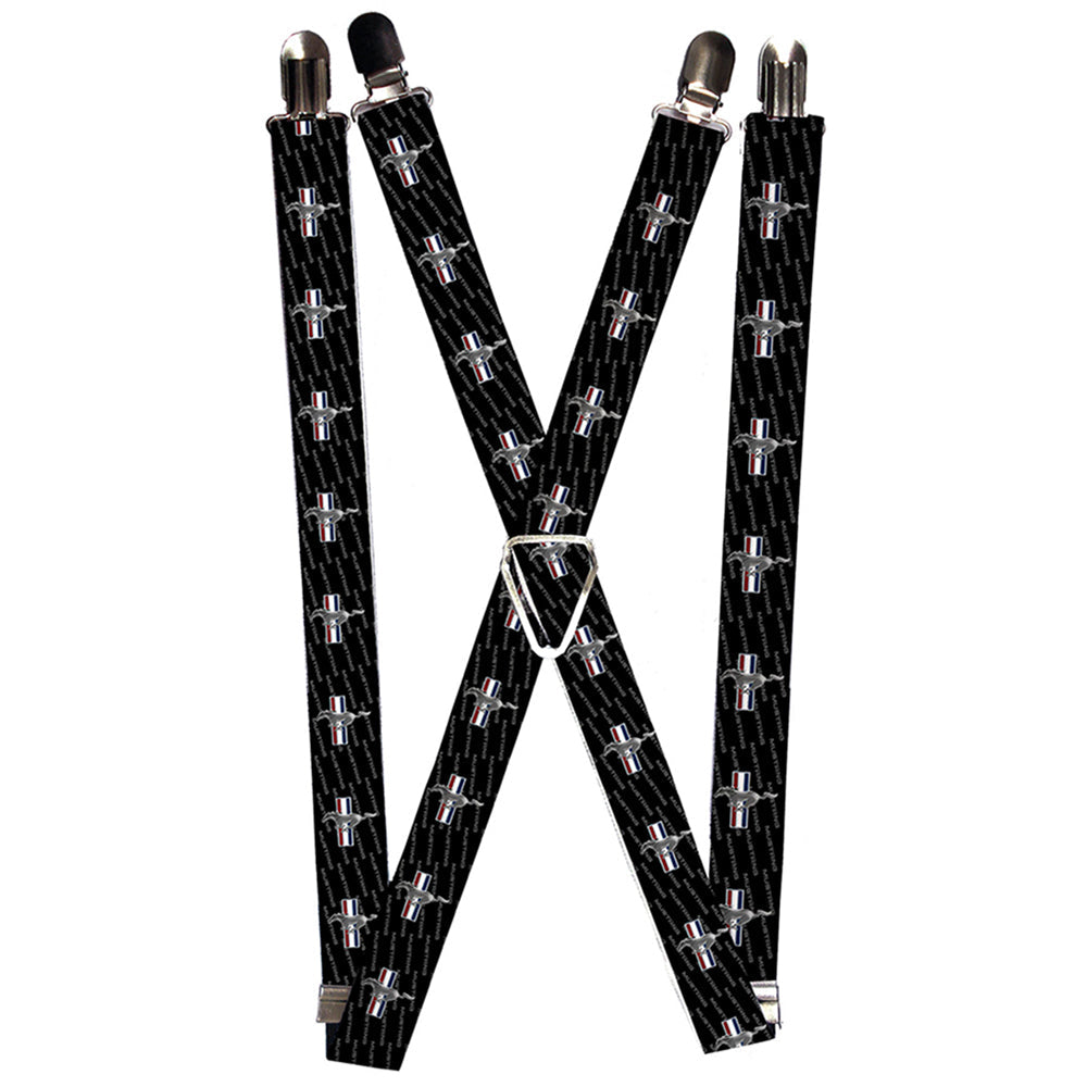 Ford Mustang Tri-Bar Suspenders - 1.0"