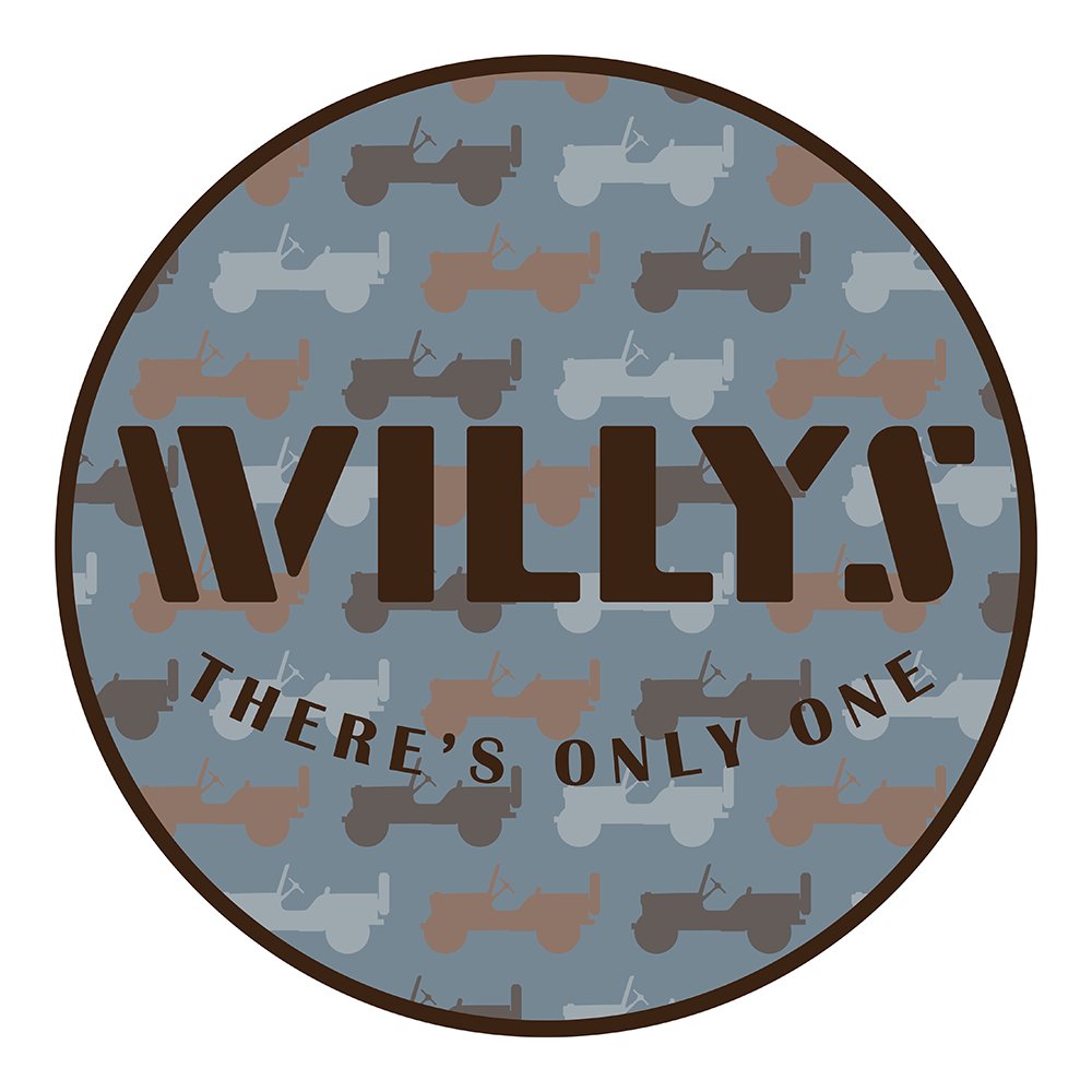 Sticker - Jeep® Willy's - Round