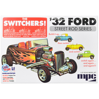 Skill 2 Model Kit 1932 Ford Street Rod 1/25 Scale Model by MPC