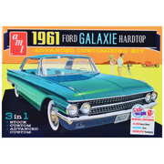 Skill 2 Model Kit 1961 Ford Galaxie Hardtop 3-in-1 Kit 1/25 Scale Model