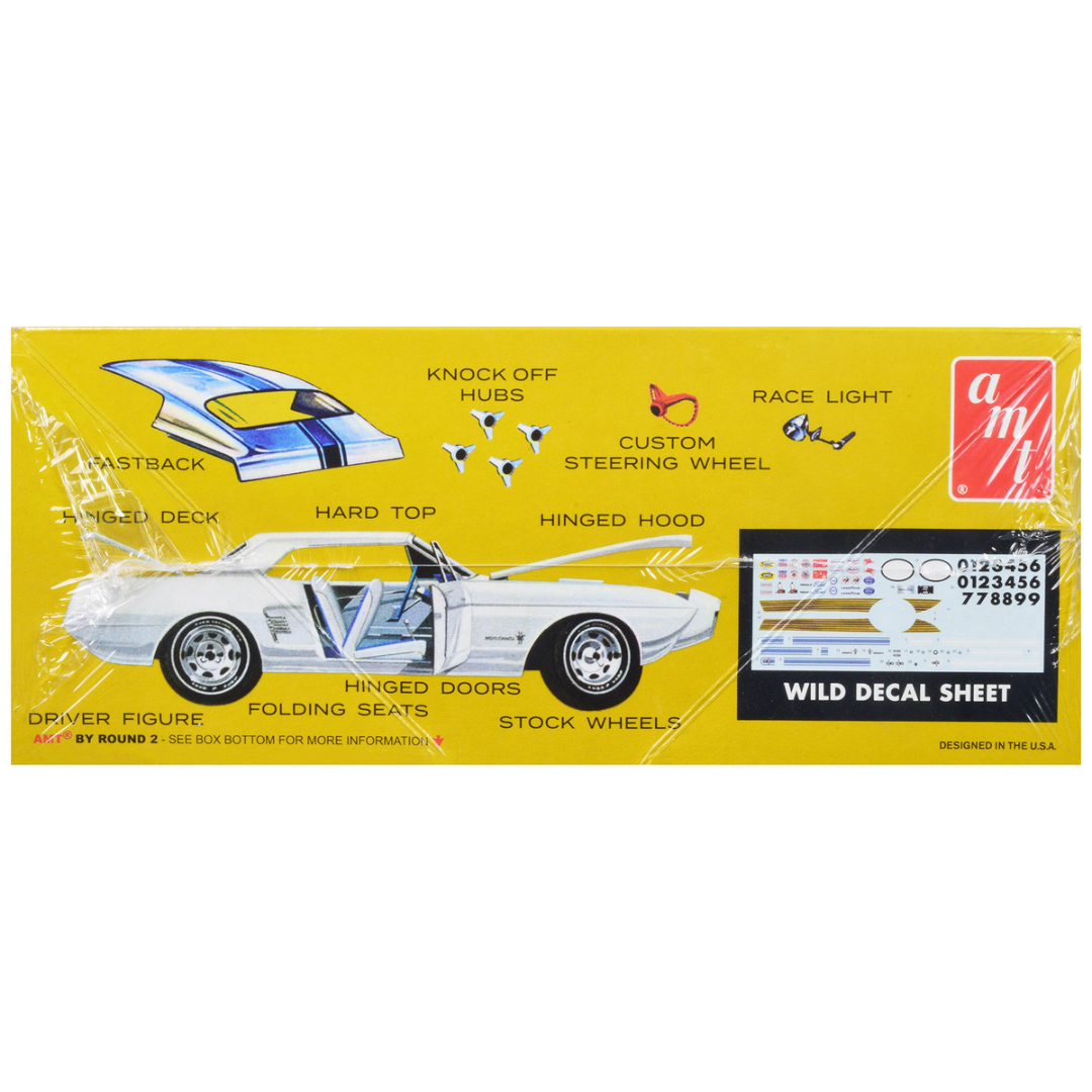 Skill 2 Model Kit 1963 Ford Mustang II Concept Car 1/25 Scale Model