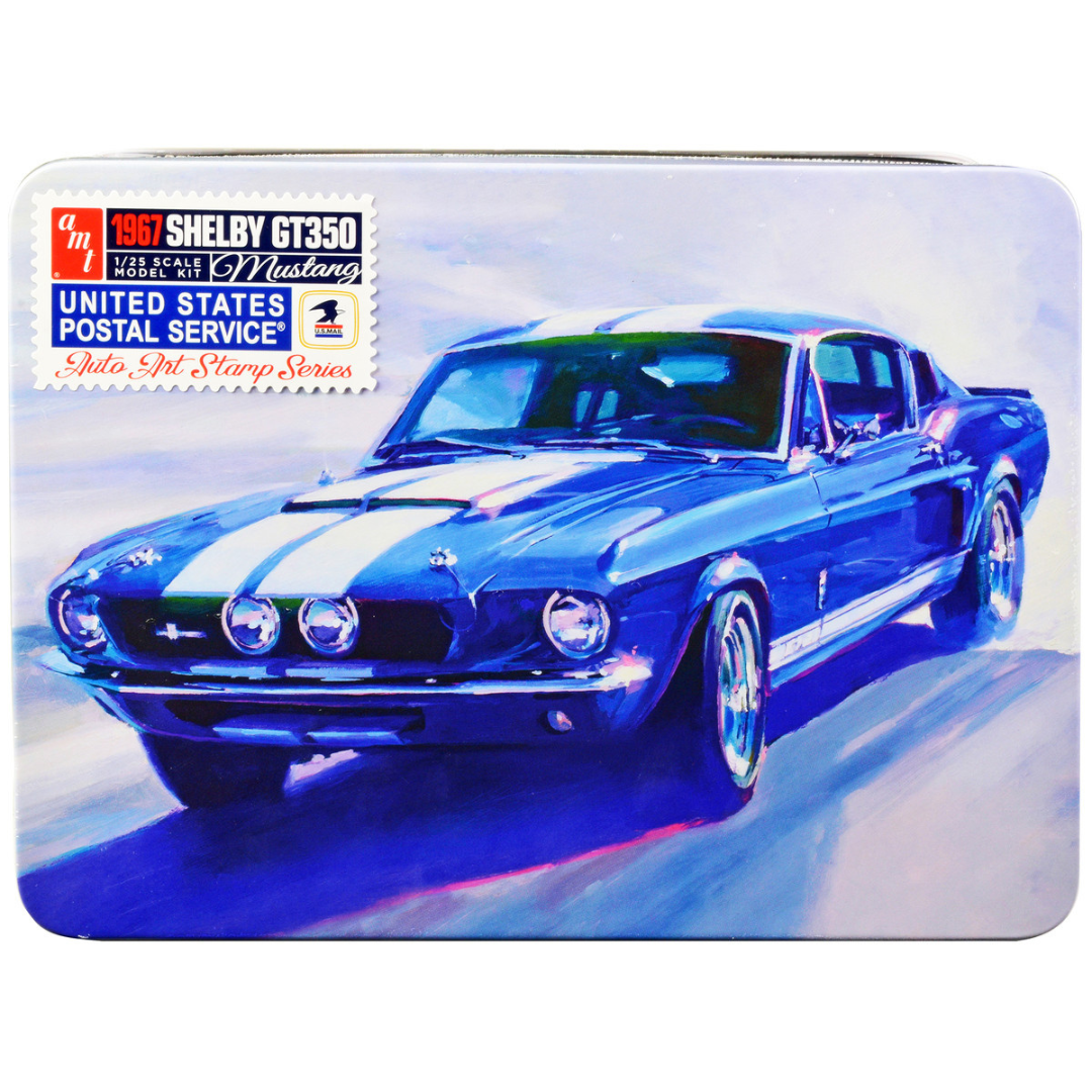 skill-2-model-kit-1967-shelby-mustang-gt350-usps-1-25-scale-model-by-amt