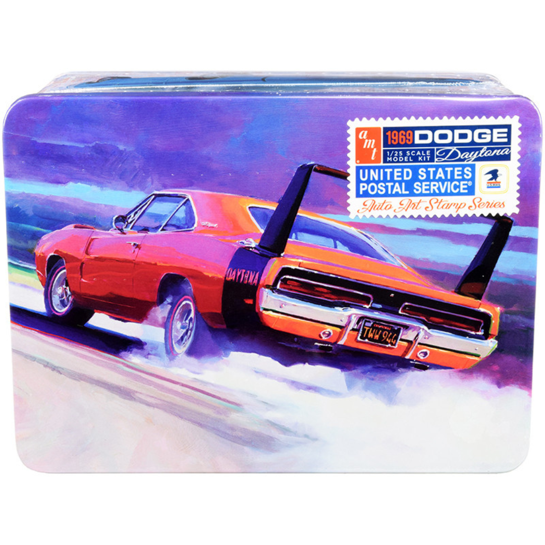 skill-2-model-kit-1969-dodge-charger-daytona-usps-1-25-scale-model-by-amt