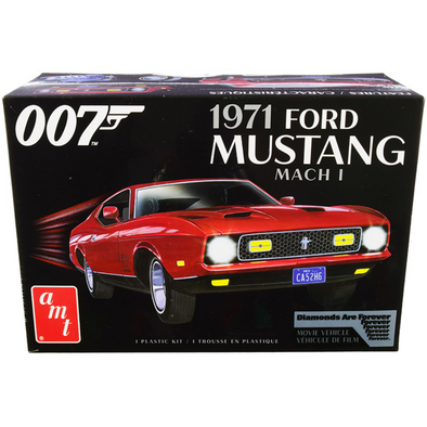 Skill 2 Model Kit 1971 Ford Mustang Mach 1 (James Bond 007) 1/25 Scale Model