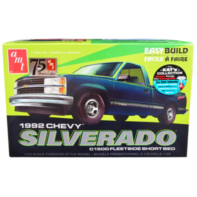 skill-2-model-kit-1992-chevy-silverado-c1500-fleetside-short-bed-pickup-truck-1-25-scale-model