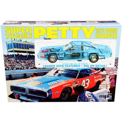 skill-3-model-kit-1973-dodge-charger-richard-petty-1-16-scale-model-by-mpc