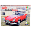 Skill 3 Model Kit Alfa Romeo Giulietta Spider 1300 1/24 Scale Model by Italeri