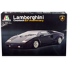 Skill 3 Model Kit Lamborghini Countach 25th Anniversary 1/24 Scale Model by Italeri