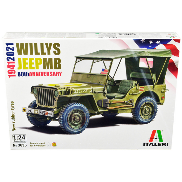skill-3-model-kit-willys-jeep-mb-80th-anniversary-1941-2021-1-24-scale-model-by-italeri