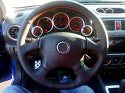 2001-04 Subaru Impreza steering wheel cover - 4-spoke Momo