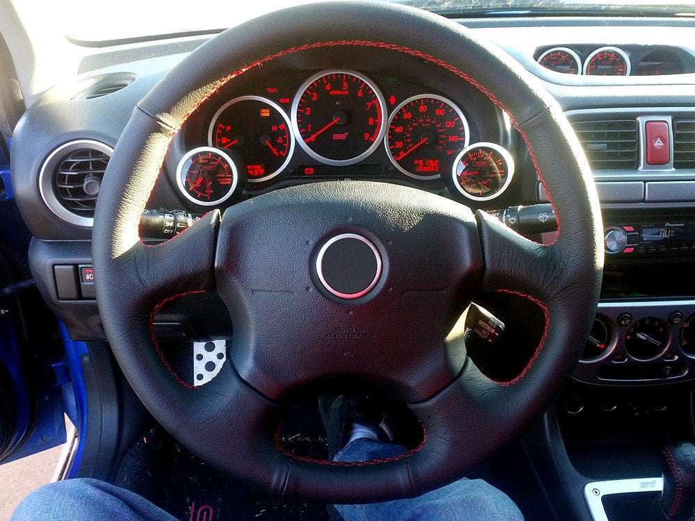 1999-00 Subaru Impreza steering wheel cover - 4-spoke Momo
