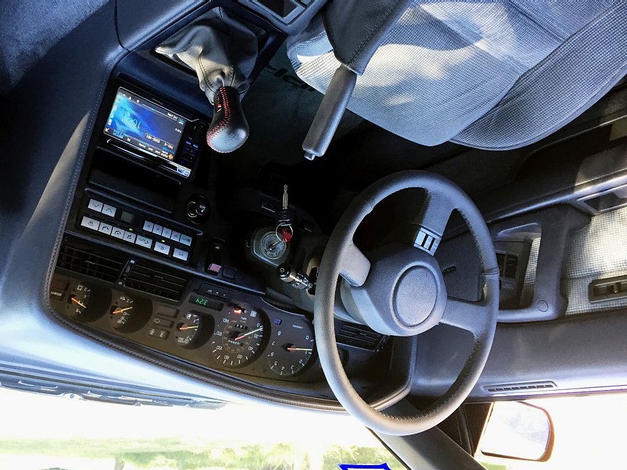 1986-92 Toyota Supra steering wheel cover - 3-spoke version 2